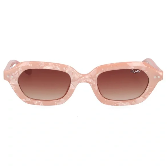 Quay Australia Pink Sunglasses Quay Australia ECLIPSE Oversize Designer Sunglasses main image 3